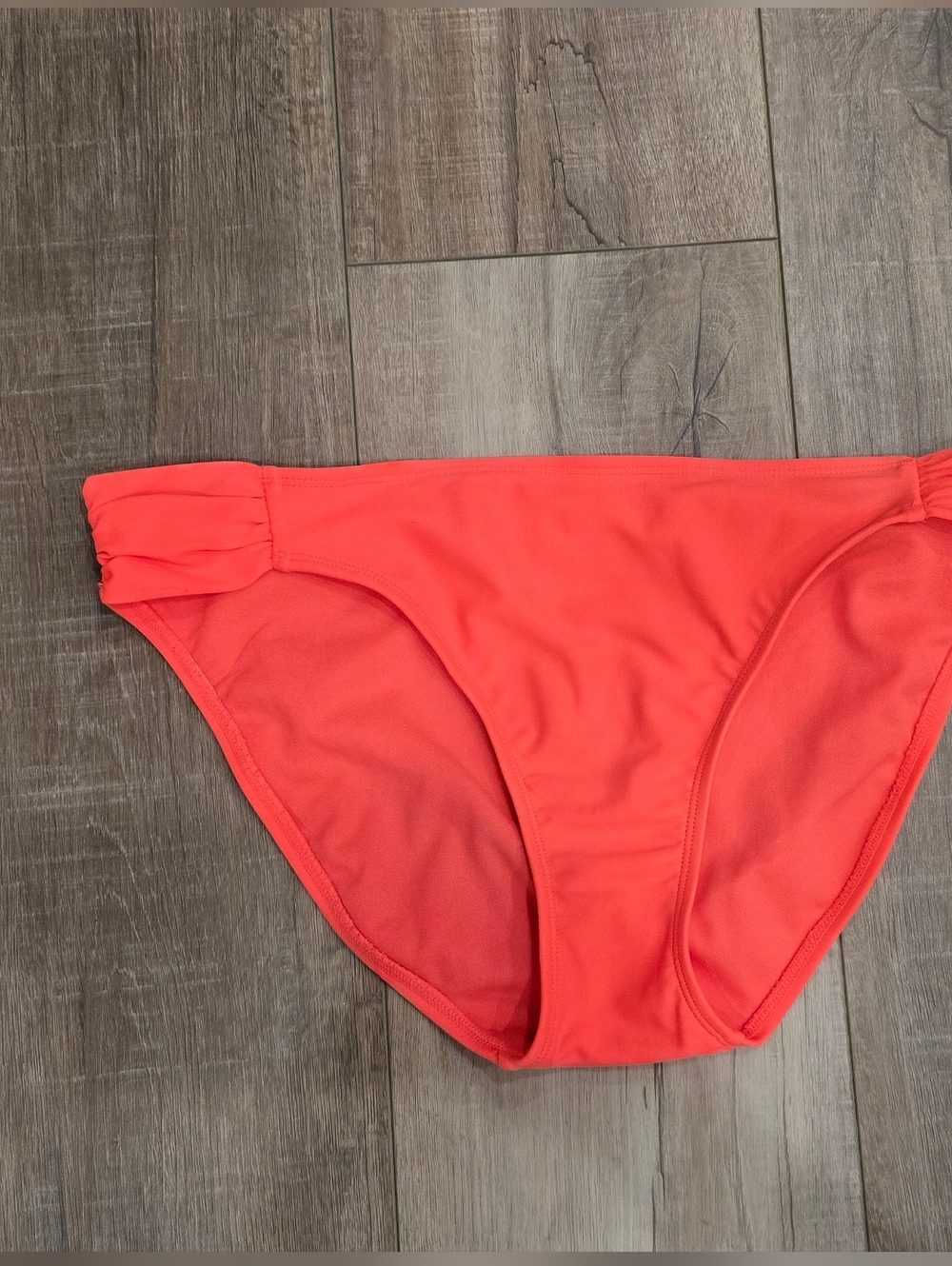 Xhilaration Coral Bikini Bottoms - Bright Coral